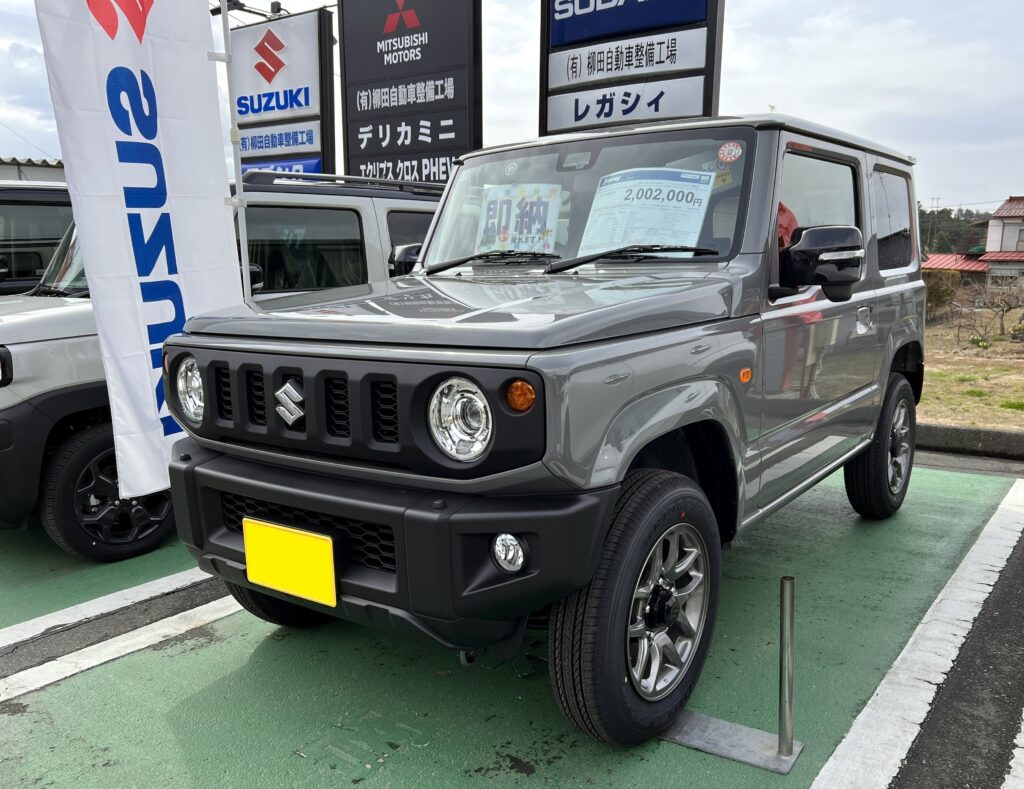 ジムニー前