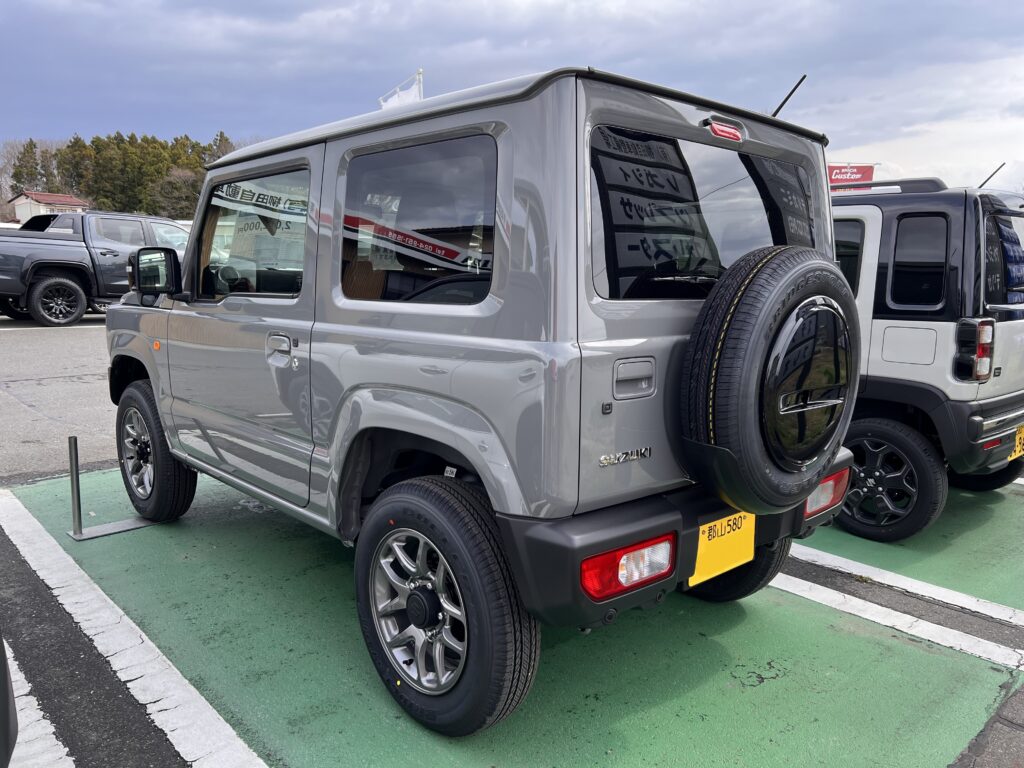 ジムニー背面