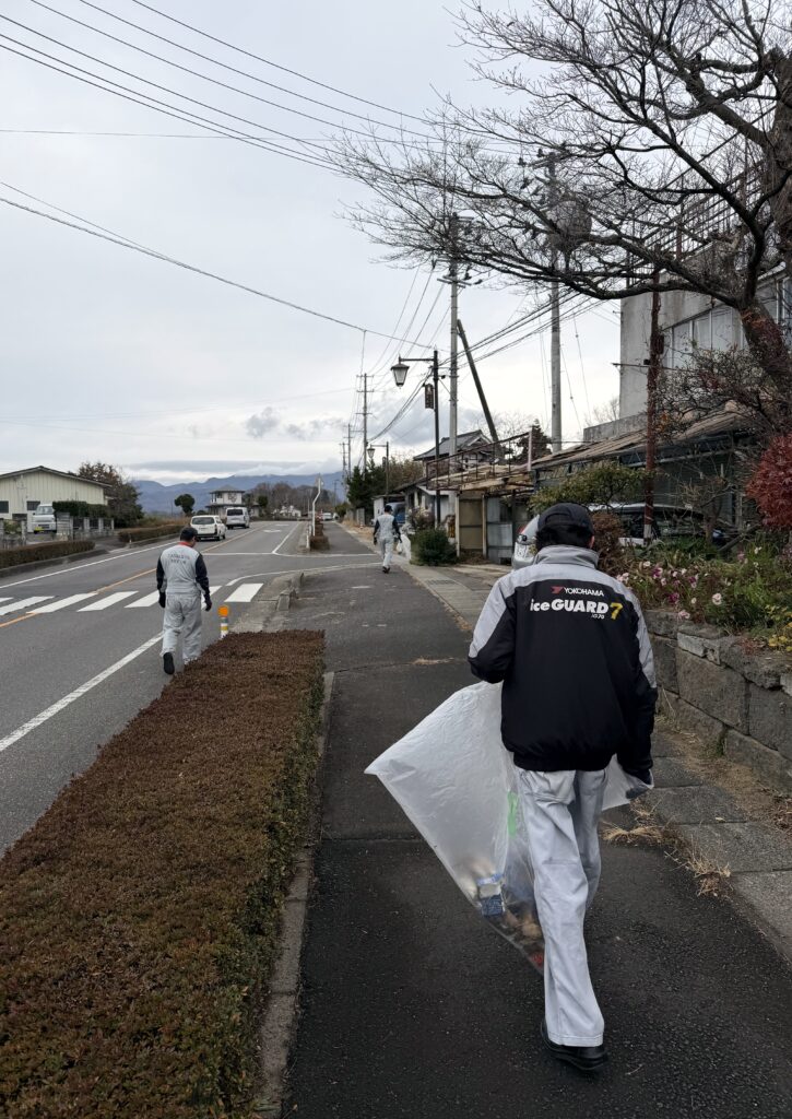 ゴミ拾い②