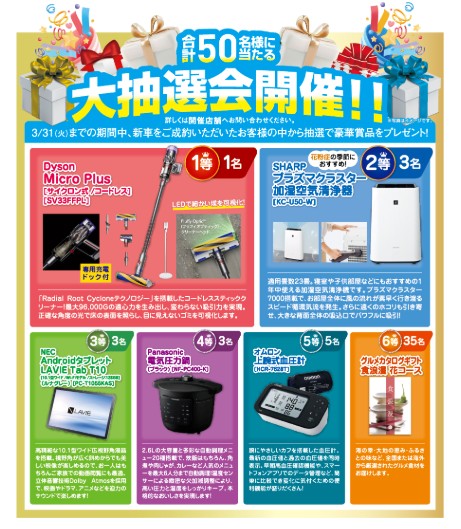 大抽選会